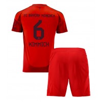 Echipament fotbal Bayern Munich Joshua Kimmich #6 Tricou Acasa 2024-25 pentru copii maneca scurta (+ Pantaloni scurti)